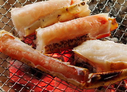 焼たらば蟹・じゃがバター